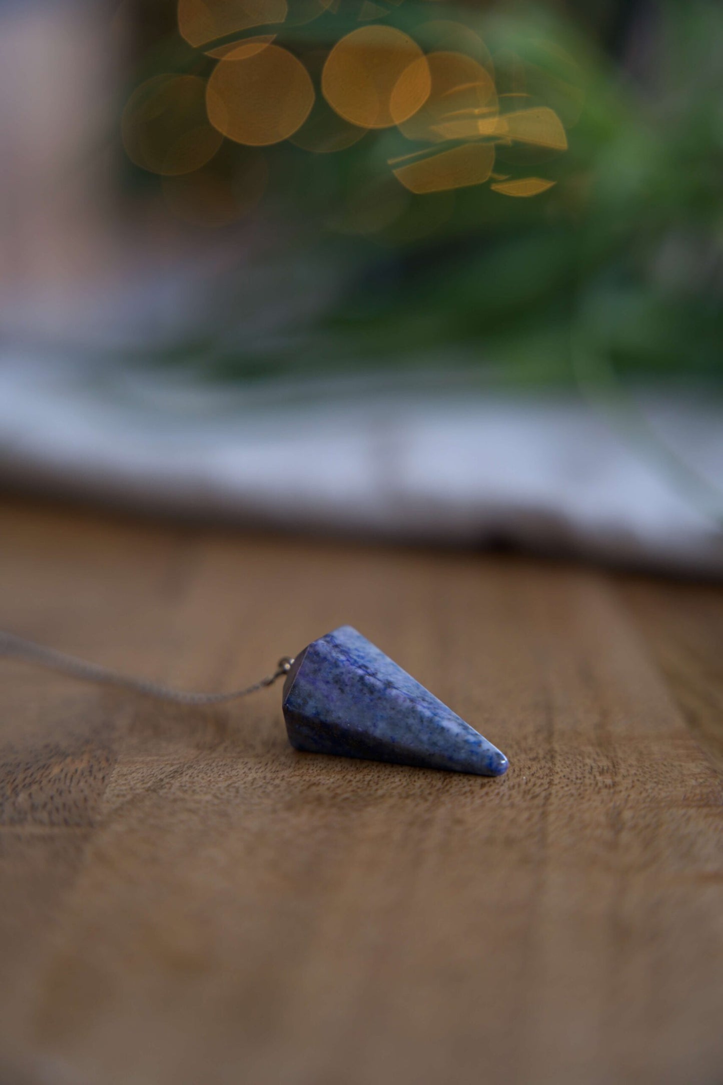 Lapis Lazuli Diamond Pendel Pendels