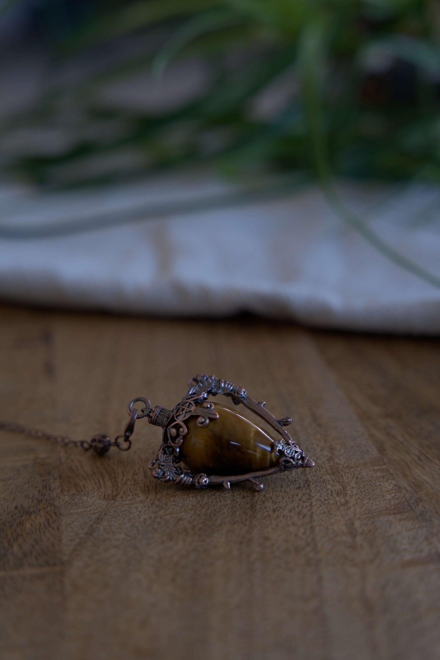 Tijgeroog Majestic pendel Pendels