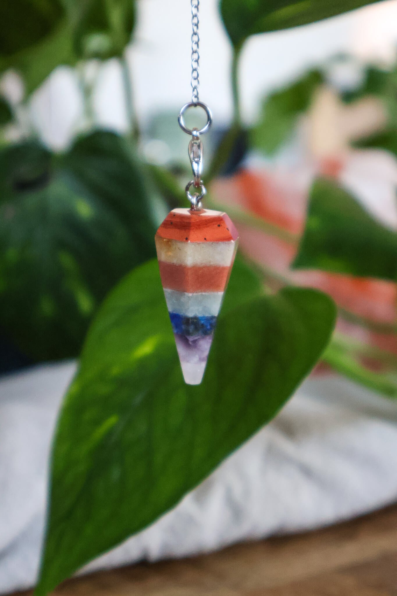 7 Chakra Diamant Pendel Pendels