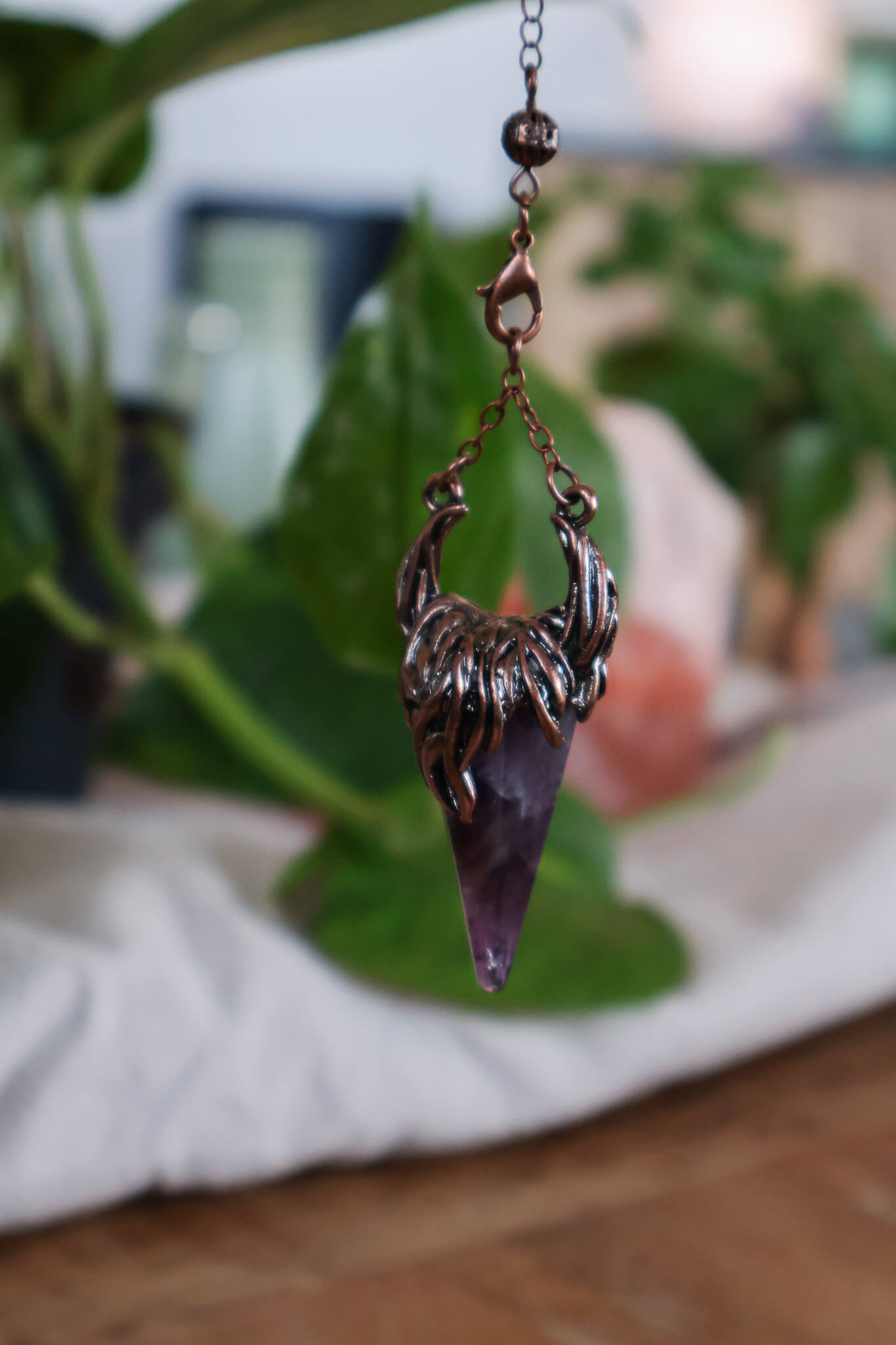 Amethist Horn Pendel Pendels