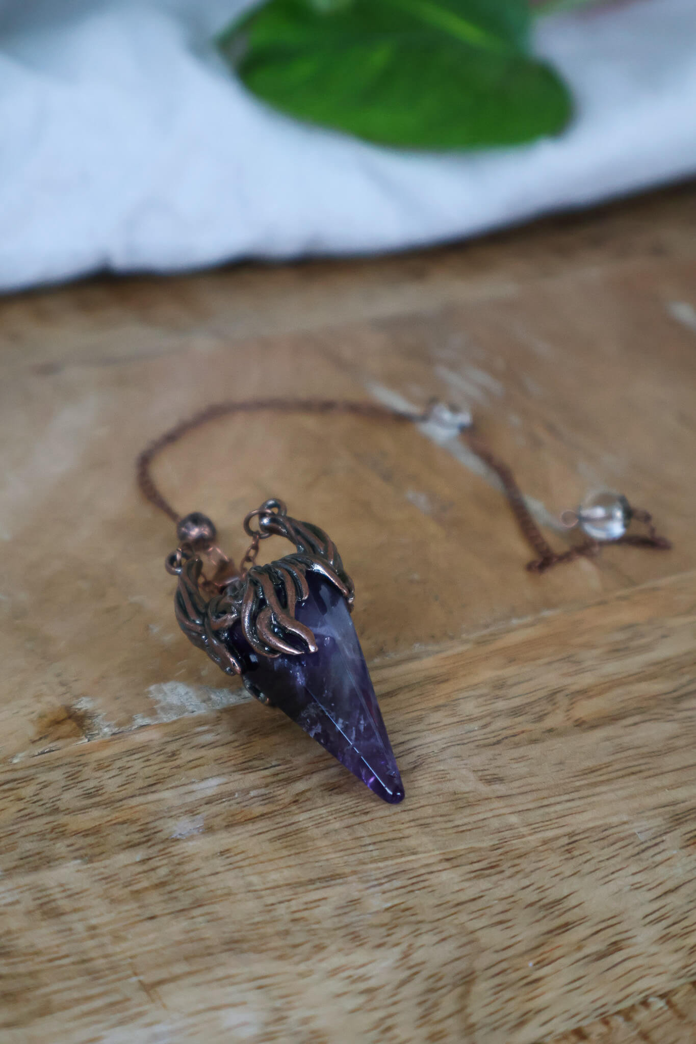 Amethist Horn Pendel Pendels