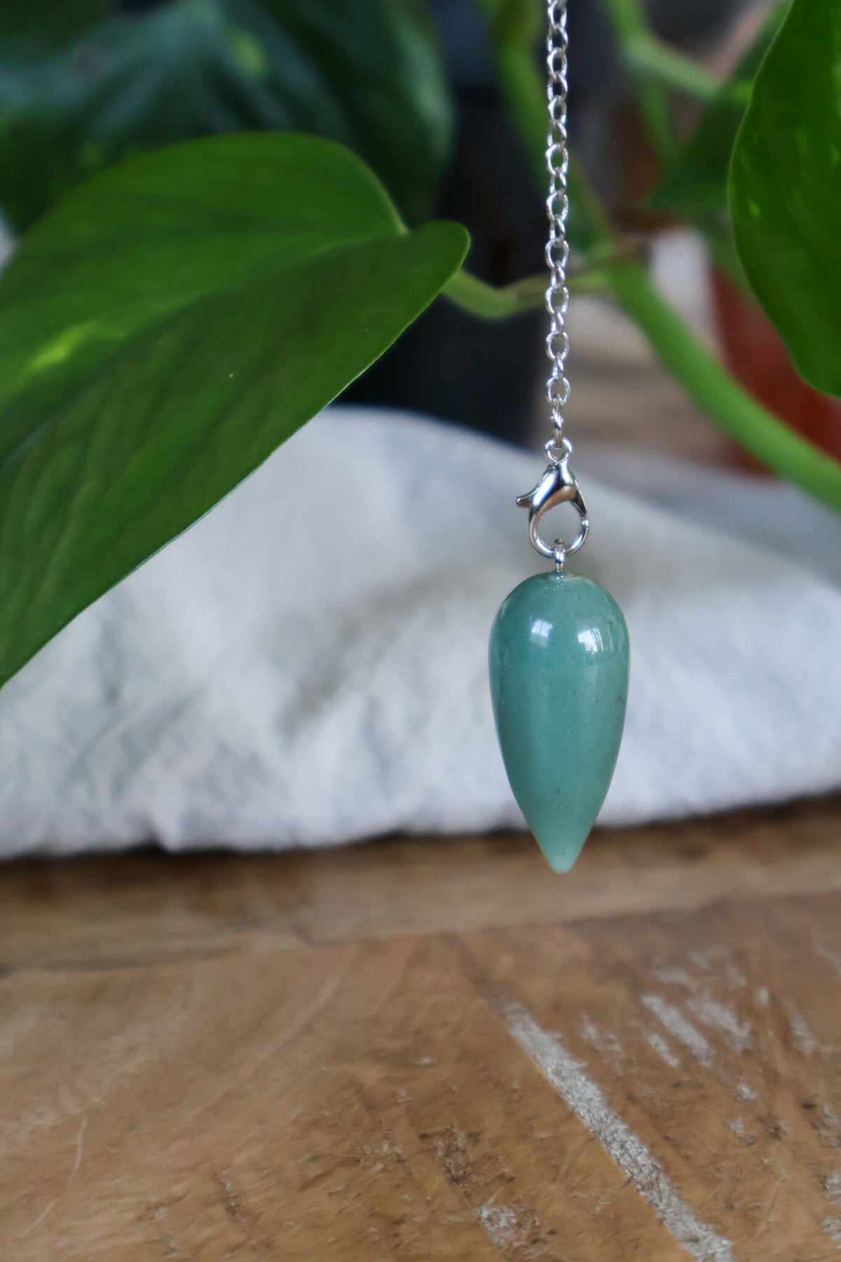 Aventurijn Droplet Pendel Pendels
