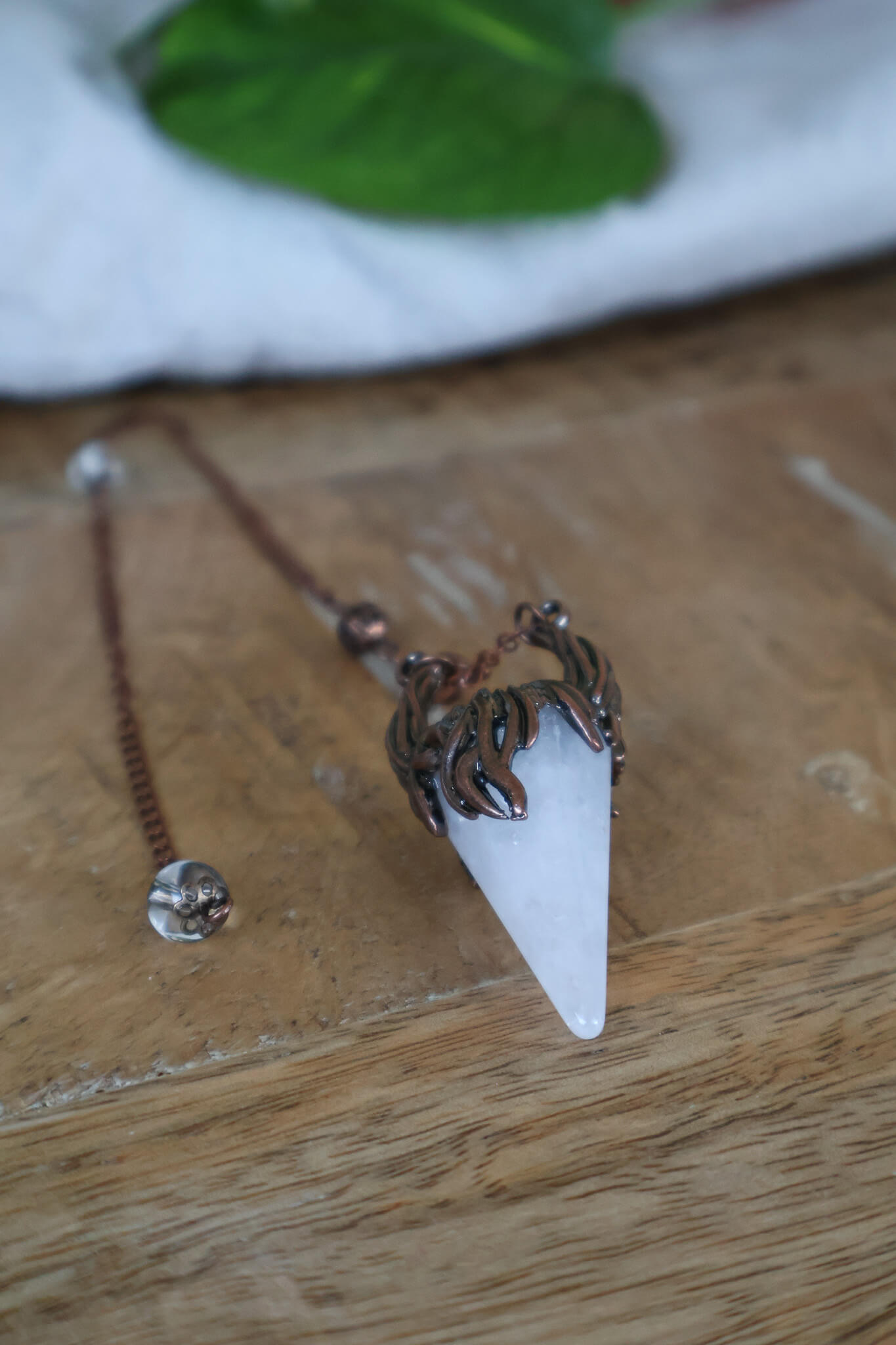 Bergkristal Horn Pendel Pendels