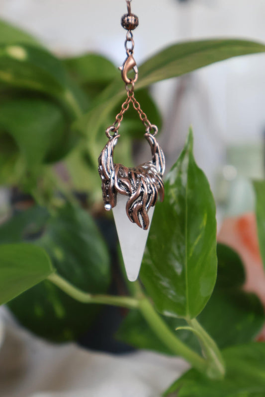 Bergkristal Horn Pendel Pendels