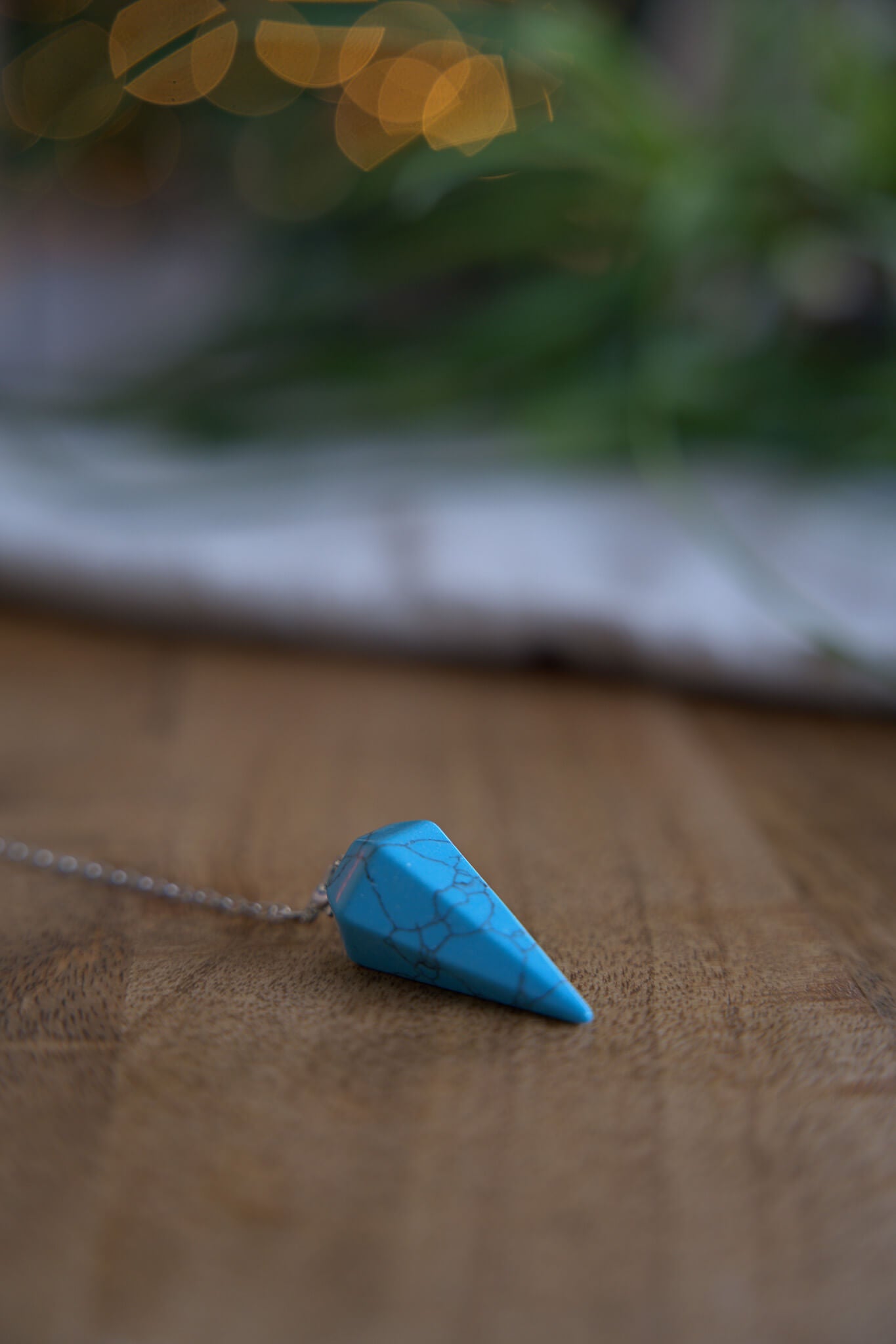 Turquoise Diamant Pendel Pendels