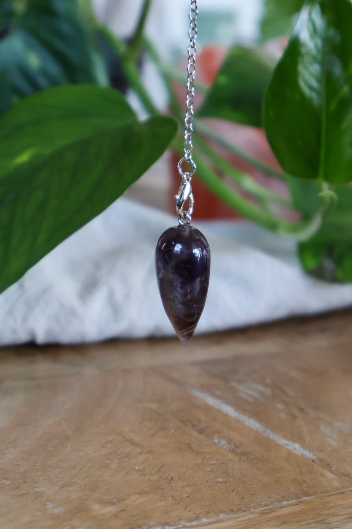 Amethist Droplet Pendel Pendels