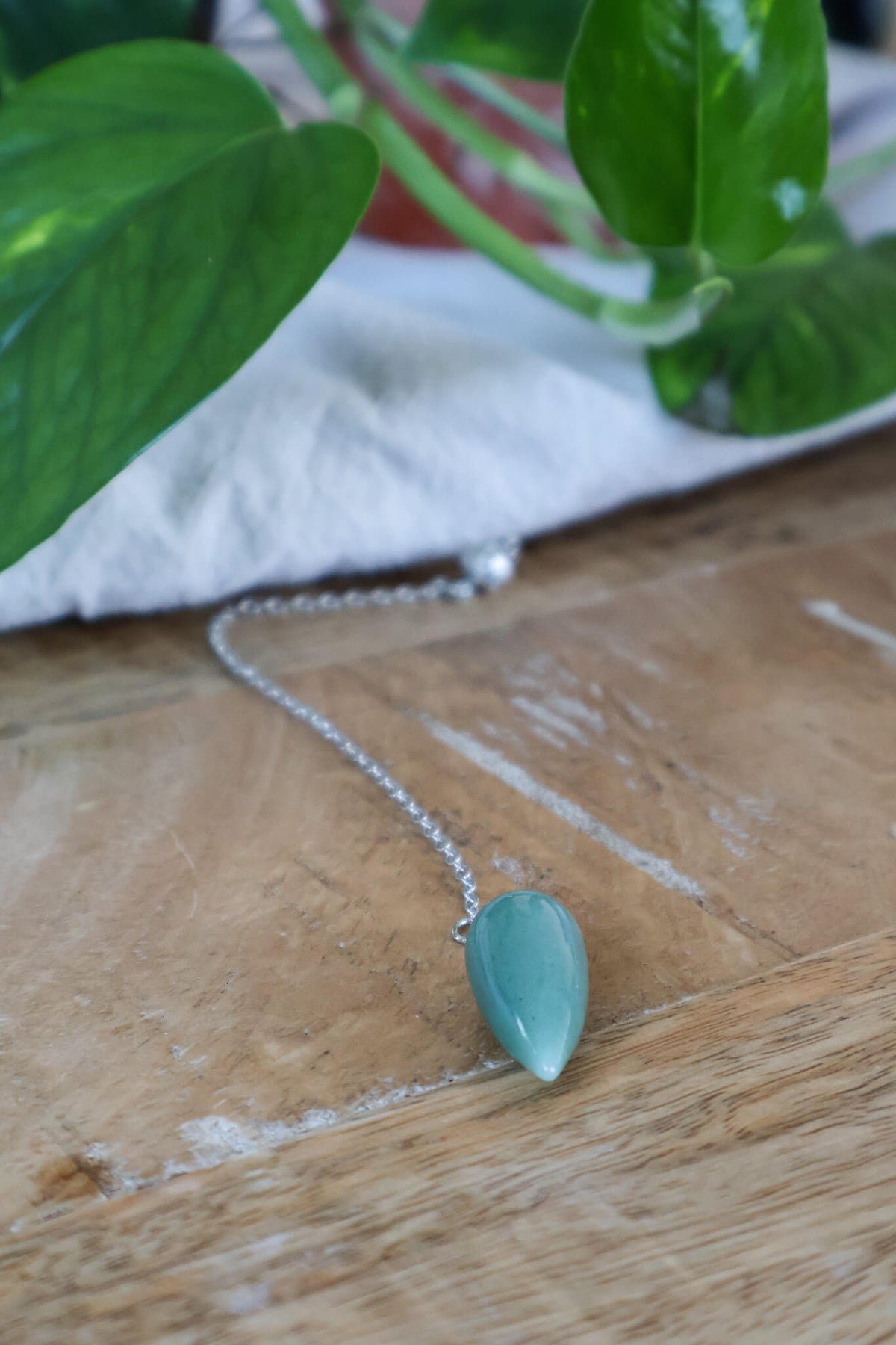 Aventurijn Droplet Pendel Pendels