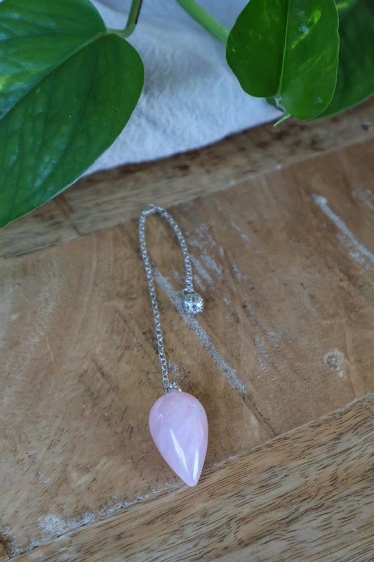 Rozenkwarts Droplet Pendel Pendels