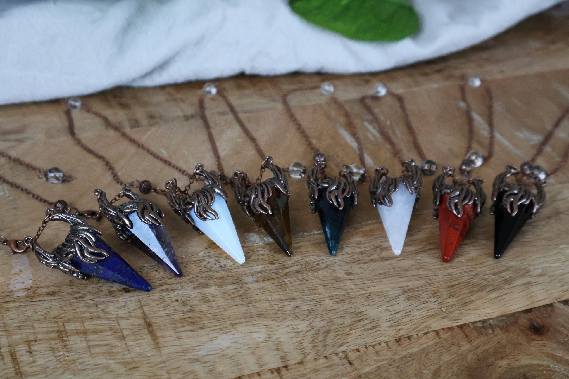 Bergkristal Horn Pendel Pendels
