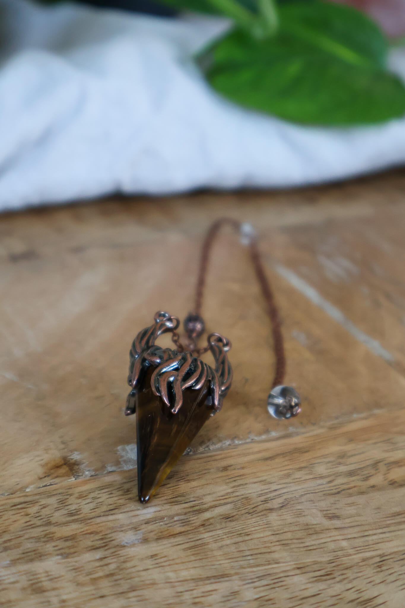 Tijgeroog Horn Pendel Pendels