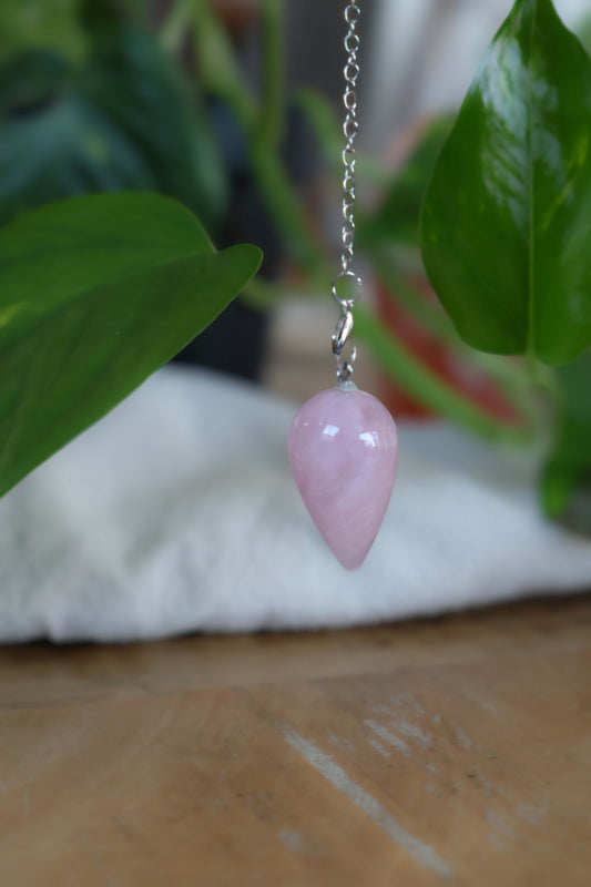 Rozenkwarts Droplet Pendel Pendels