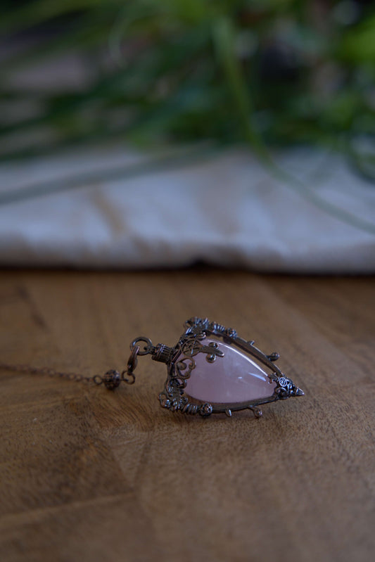 Rozenkwarts Majestic Pendel Pendels