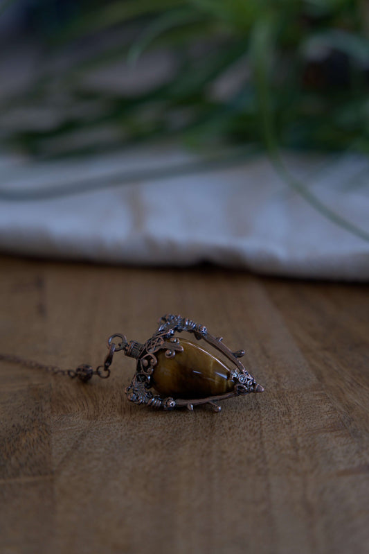 Tijgeroog Majestic pendel Pendels